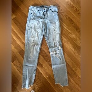 Abercrombie Distressed Skinny Jeans